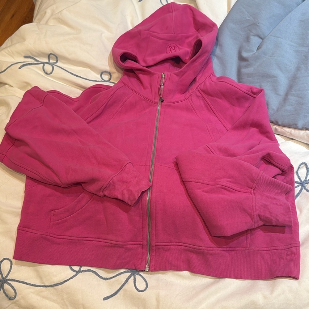 lululemon oversized scuba hoodie sonic pink XL/XXL